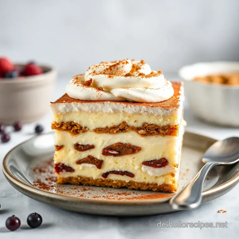 Tiramisu alla Nonna: Der Mascarpone-Klassiker presentation