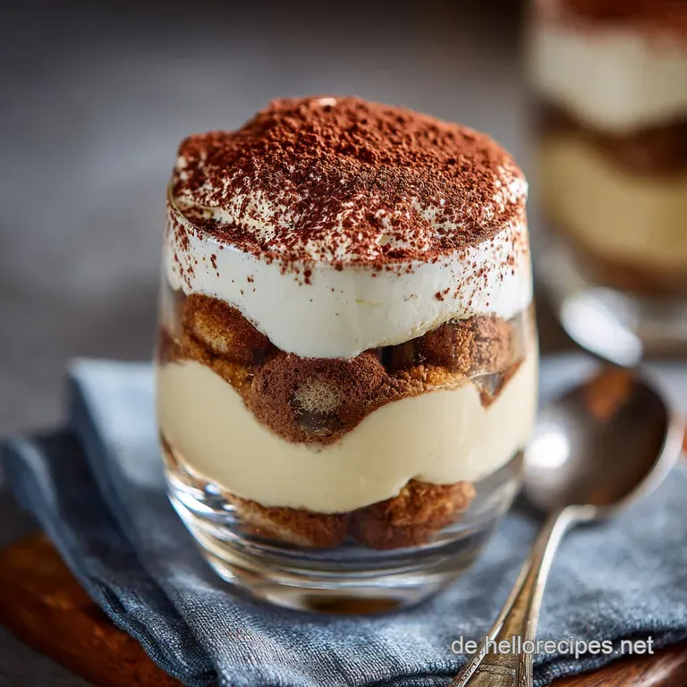Tiramisu im Glas ohne Ei: Fixe Verf&uuml;hrung