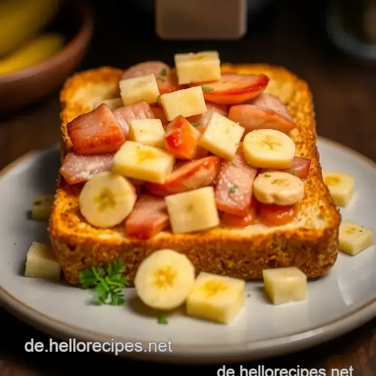 Toast Hawaii aus dem Airfryer – Fruchtige Küche im Handumdrehen! presentation