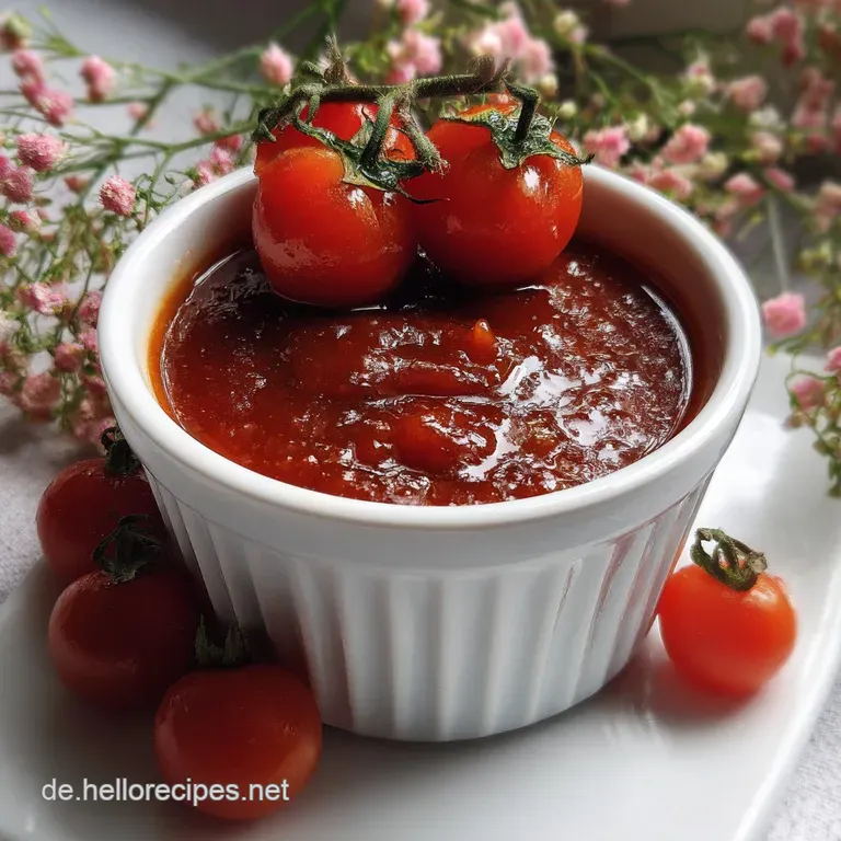 Tomatenketchup Ohne Zucker Einfach Selber Machen: Der Genuss