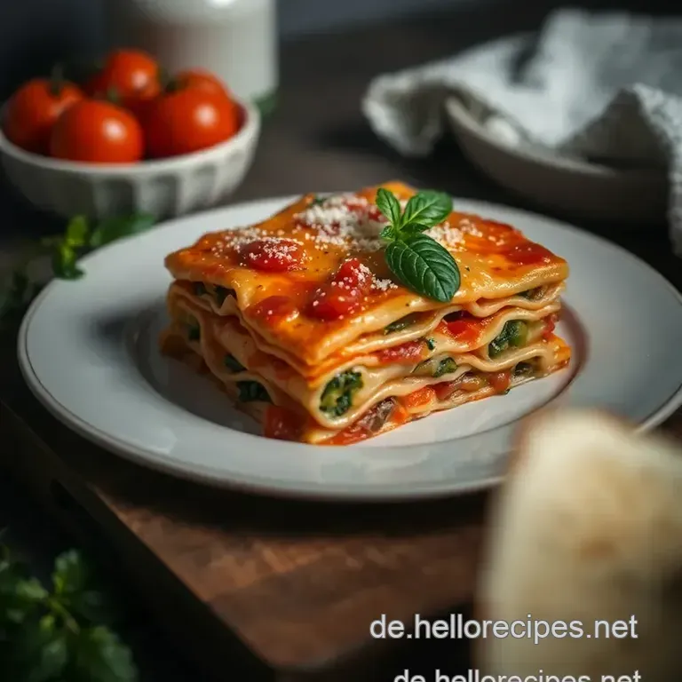 Traditionelle italienische Lasagne – Schichten des Genusses presentation