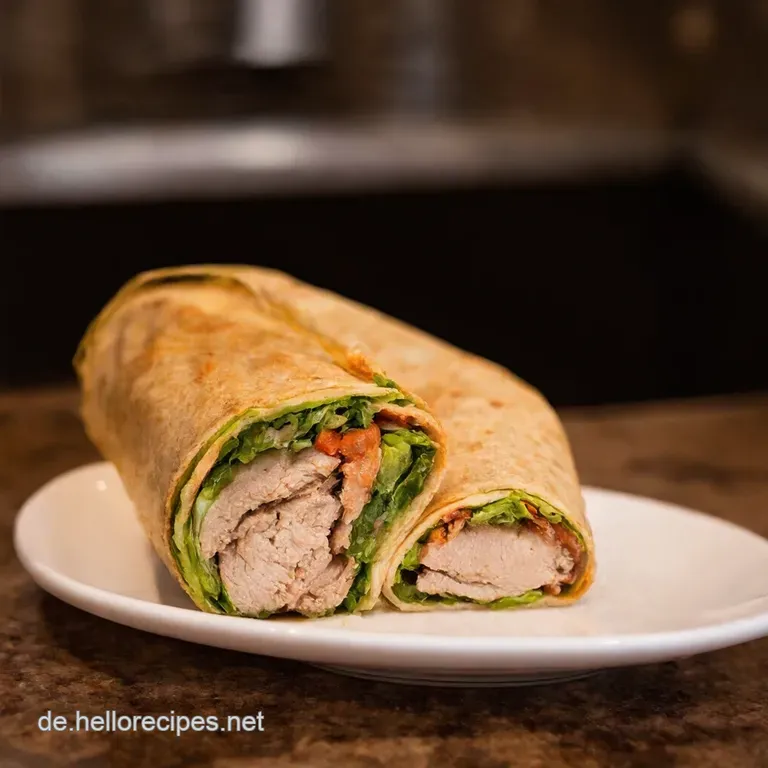 Turkey Ranch Club Wrap Dein Schneller Mittagsliebling presentation