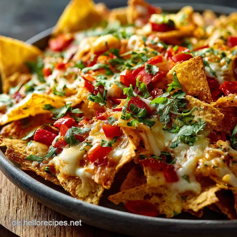 &Uuml;berbackene Nachos mit K&auml;se: Das ultimative vegetarische Soul Food in 35 Minuten