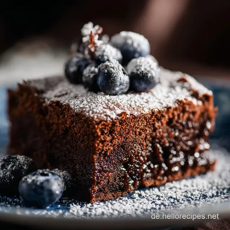 Der Ultimative Fudgy Brownie Schokoladenquadrate Mit Der Perfekten Kruste presentation