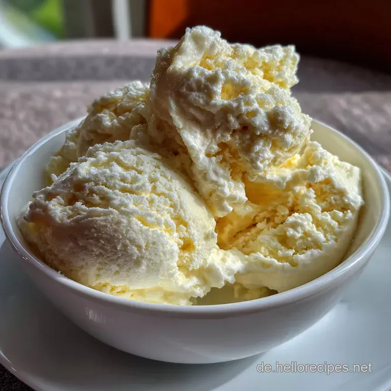 Vanilleeis Eismaschine: Cremige Perfektion Gelingen