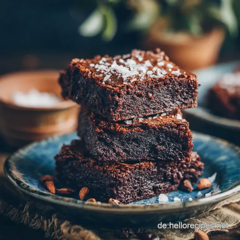Vegane Brownies Aus Der Mikrowelle: Fudgy Genuss in Nur 15 Minuten presentation