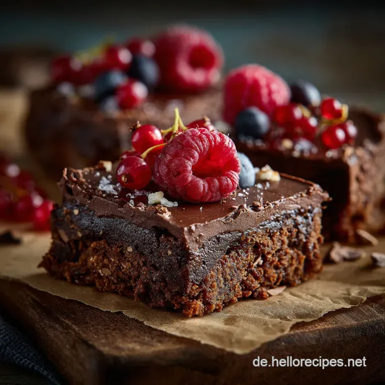 Vegane Brownies aus der Mikrowelle: Fudgy Genuss in nur 15 Minuten