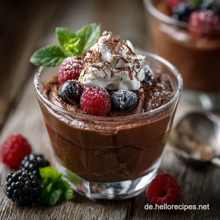 Vegane Mousse Au Chocolat Deluxe Das Wunder Aus Der Dose Mit Aquafaba presentation