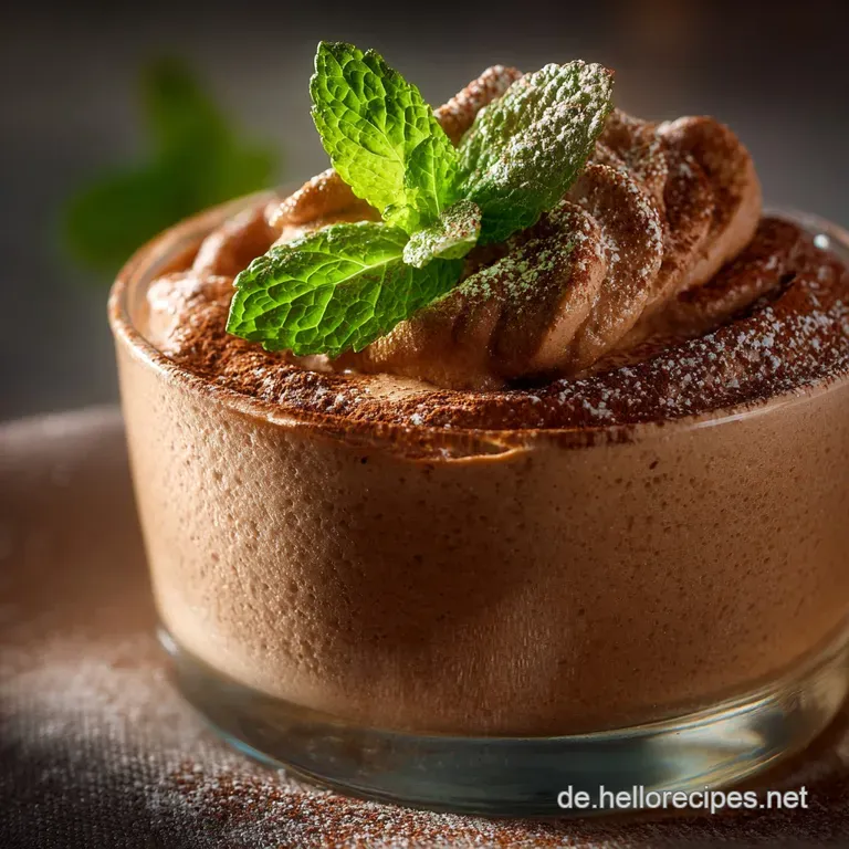 Vegane Mousse au Chocolat Deluxe Das Wunder aus der Dose mit Aquafaba