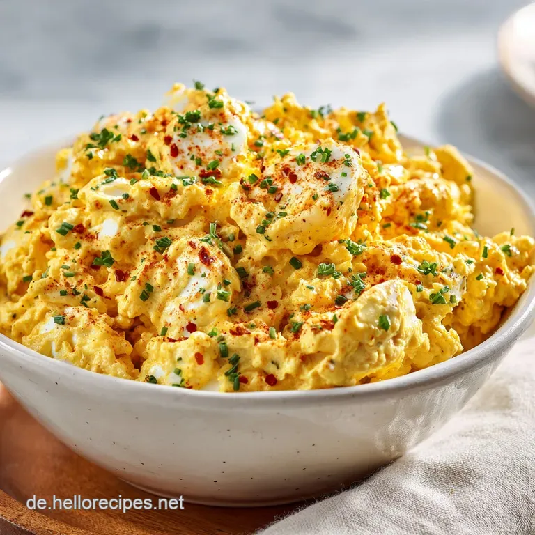 Veganer Eiersalat: Herzhaft und Authentisch