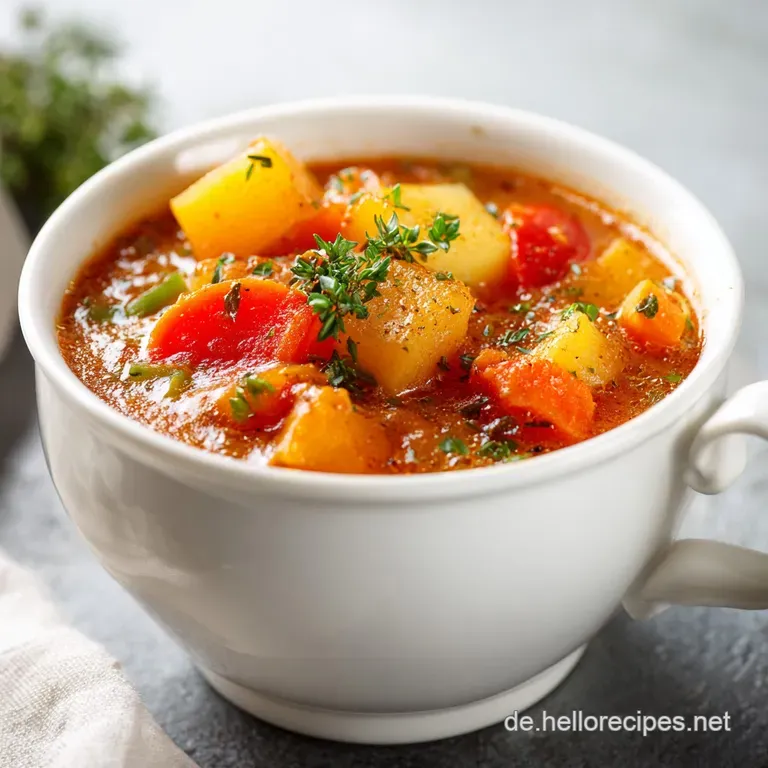 Deftiger Veganer Eintopf mit Kartoffeln