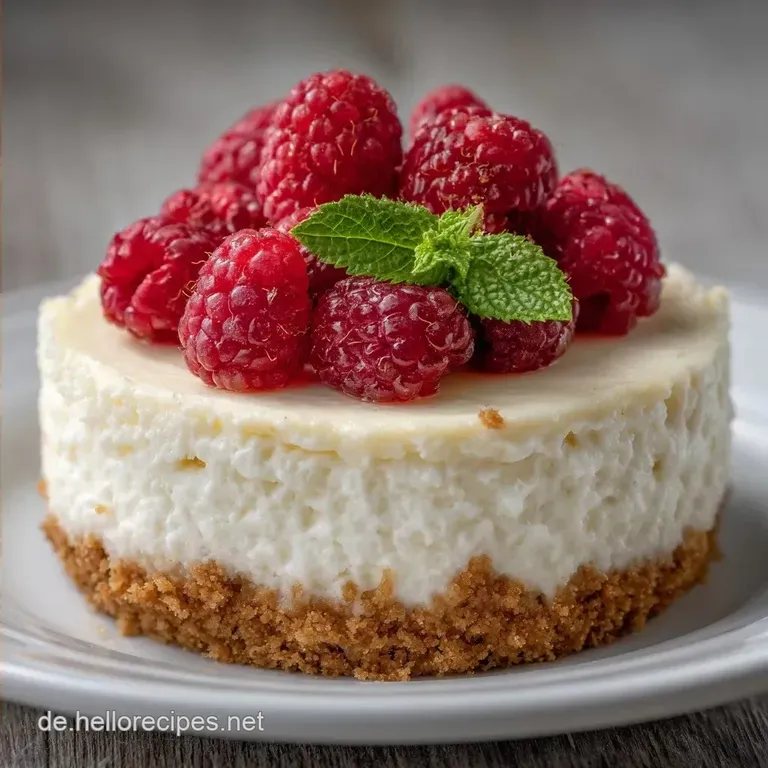 Veganer K&auml;sekuchen ohne Backen: Samtig Cremig