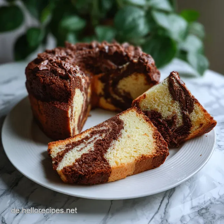Marmorkuchen Vegan Marmorkuchen Ohne Ei Und Butter: Der Saftige Traum