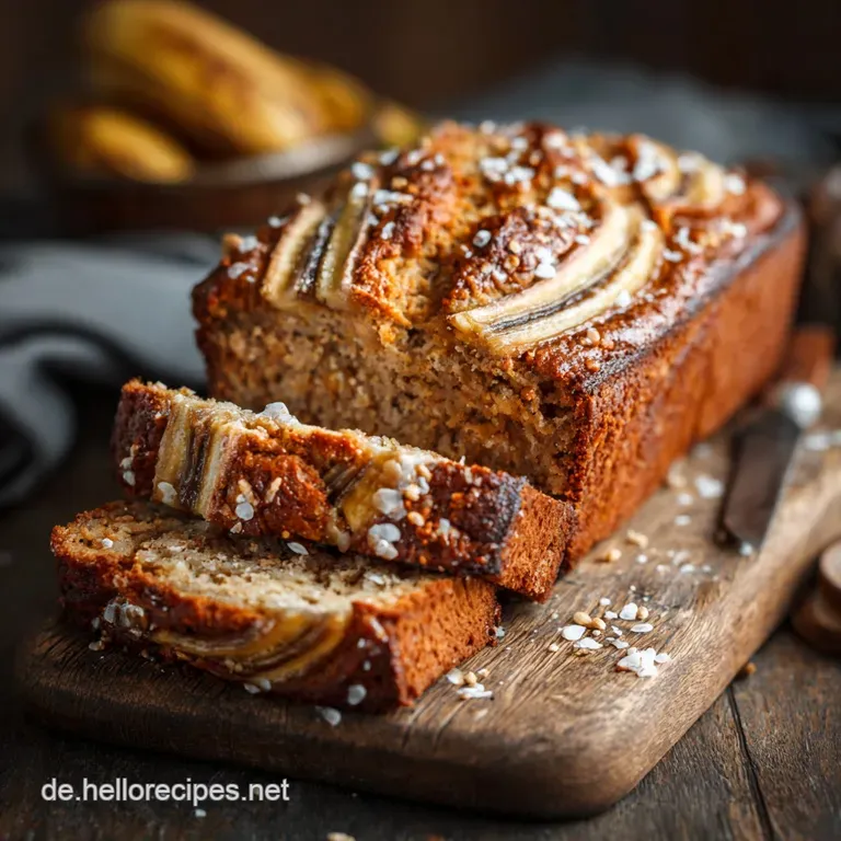 Veganes Bananenbrot Omas Gl&uuml;ck: Unschlagbar saftig zimtig