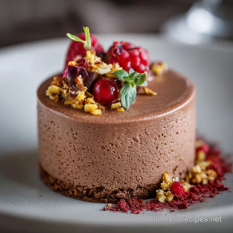 Veganes Mousse Au Chocolat: Wolkenleicht S&uuml;ndhaft Gut presentation