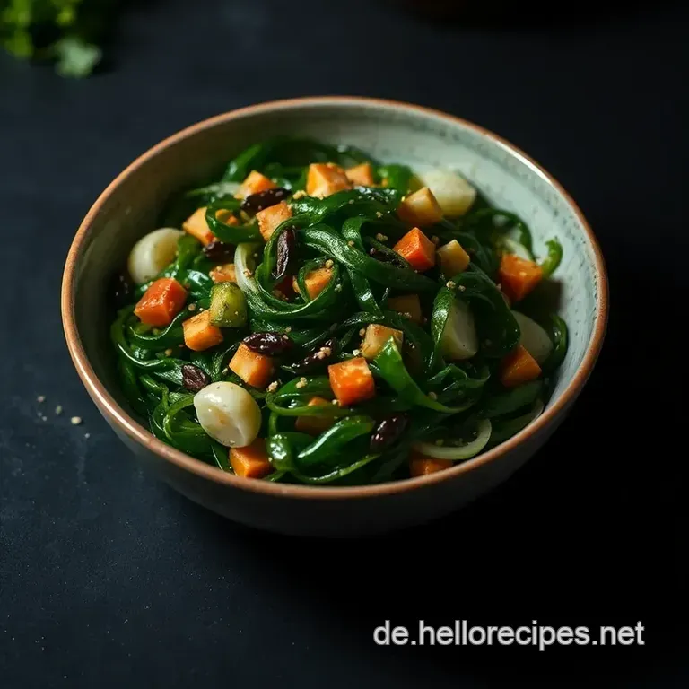 Wakame Salat: Ein Erfrischender Genuss aus Japan presentation