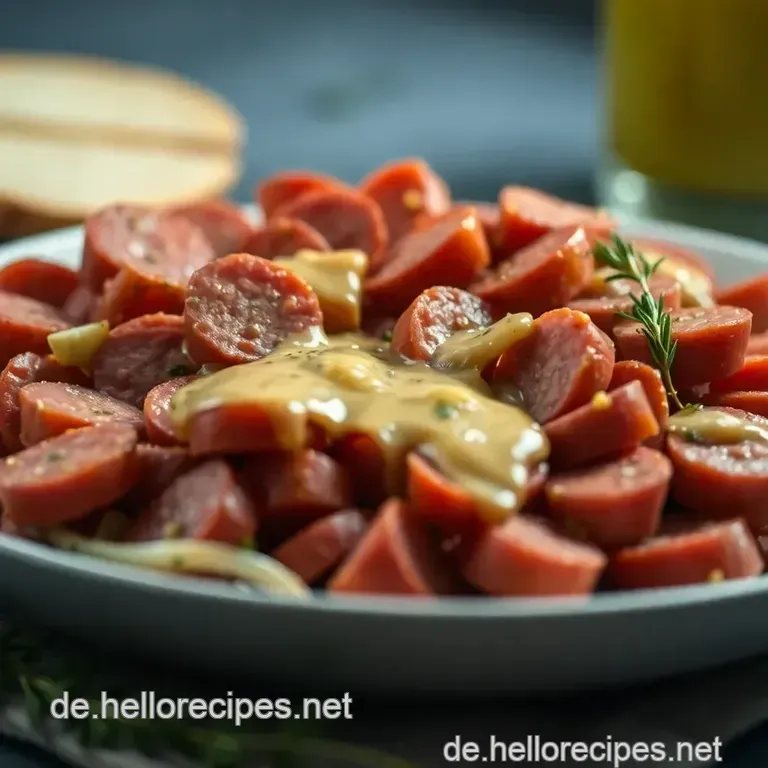 Würziges Essig-Öl-Dressing für deinen Wurstsalat – Ein…