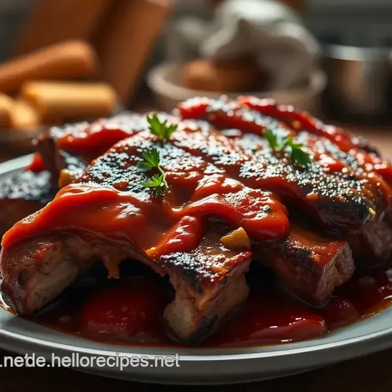 Omas Geheimnis: Spareribs aus dem Backofen - Zart &amp Herzhaft!
