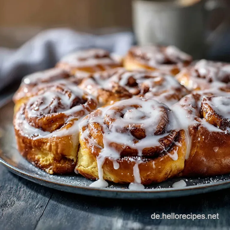 Zimtschnecken Cinnamon Rolls: Fluffig saftig mit unwiderstehlicher Glasur