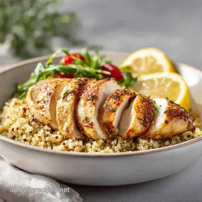 Zitronen-H&auml;hnchen mit Quinoa