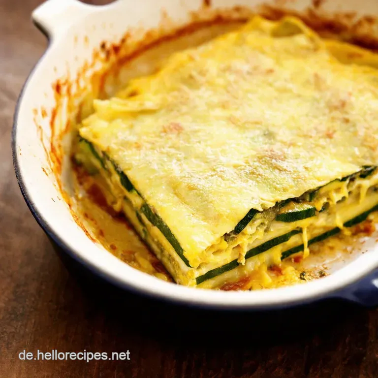 Zucchini Lasagne Mit Putenhackfleisch Eine Leichte K&ouml;stlichkeit presentation