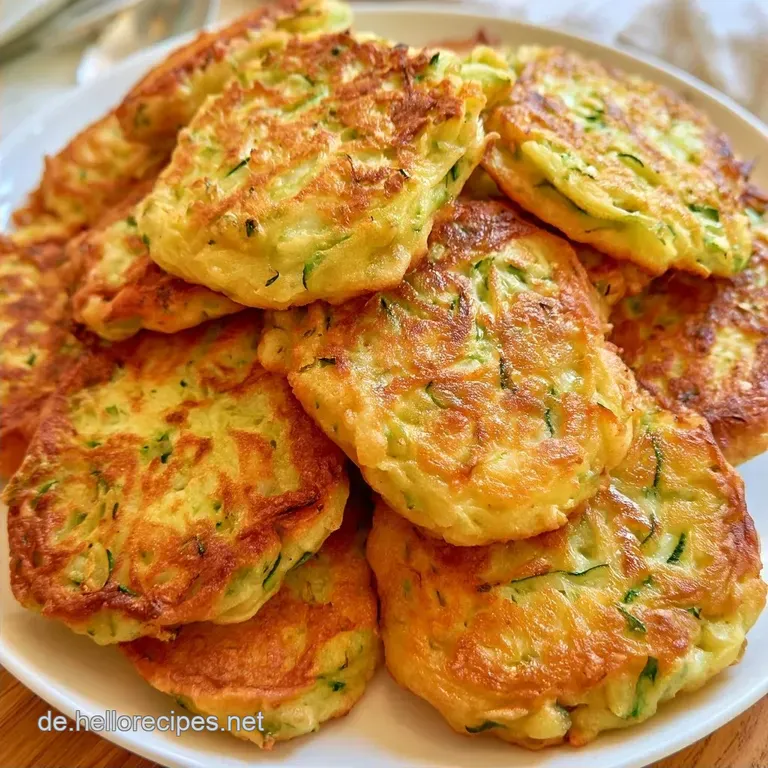 Knusprige Zucchini-Puffer aus dem Ofen