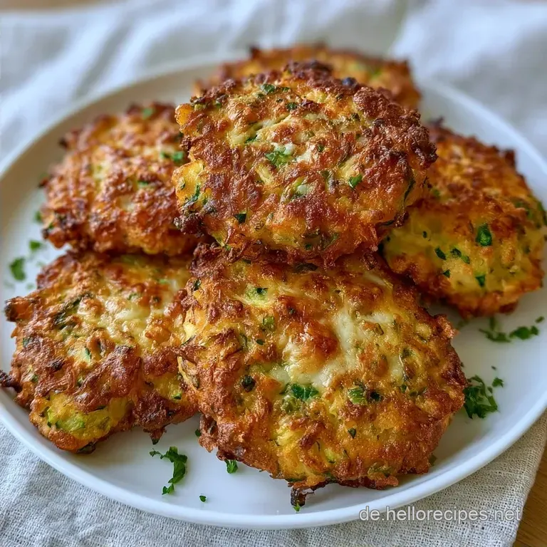 Zucchinipuffer Thermomix mit Haferflocken