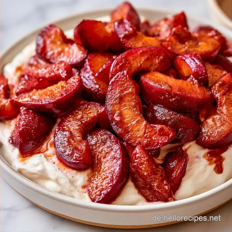 Zwetschgencreme Mit Mascarpone Und Zimt
