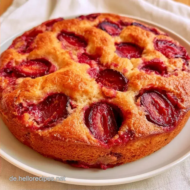 Saftiger Zwetschgenkuchen auf Hefeteig