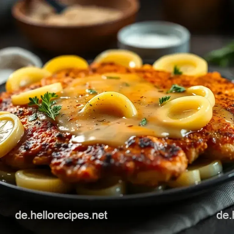 Zwiebel-Sahne-Schnitzel: Der ultimative Sonntags-Schlemmer-Auflauf!