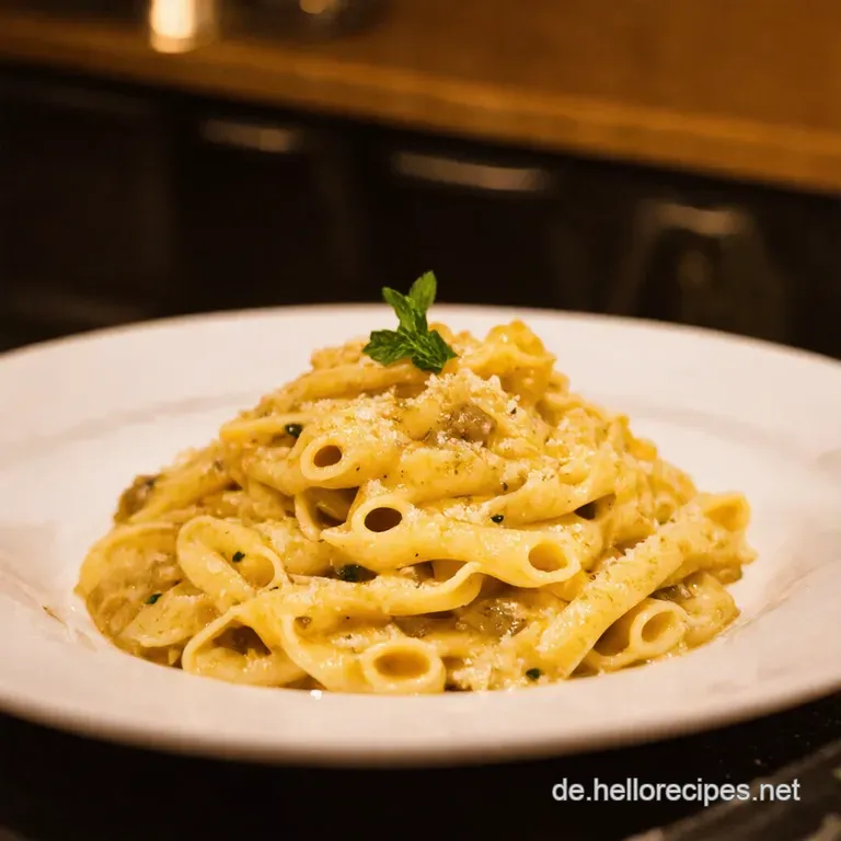 Zwiebelliebe Karamellisierte Zwiebelpasta &Agrave; La Chef presentation